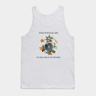 Find Your Escape in the Great Outdoors Camping Tank Top